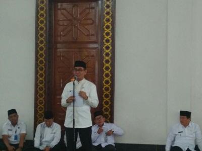 Bupati Melepas Jamaah Calon Haji Asal Kuansing